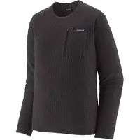 Patagonia - Polares - M's R1 Air Crew Black para Homem - Tamanho S - Preto