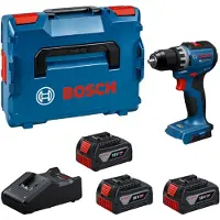 Bosch Chave De Fenda Elétrica Gsr18v-52 3x5.0ah L-boxx