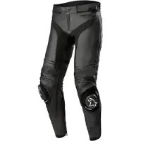 Alpinestars Missile V3 Calças de couro Preto 54S
