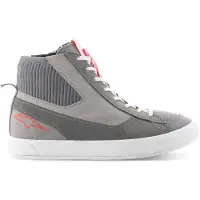 Alpinestars Stated Sapatilhas Cinzento-claro/Vermelho néon/Branco 12