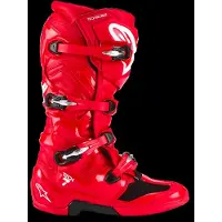 Alpinestars Tech 7 Botas de motocross Vermelho néon 12