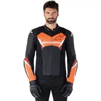 Alpinestars Jaqueta De Couro Faster V3