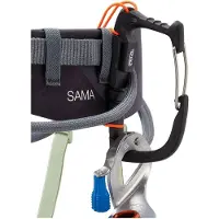 Petzl - Arnês escalada - Sama Dark Gray para Unissexo - Tamanho L - Cinzento