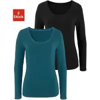 Vivance Camisa petróleo / preto