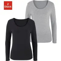 Vivance Camisa cinzento / preto