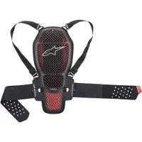 Alpinestars Célula Nucleon KR-1 Proteção dorsal Preto/Vermelho L unissexo