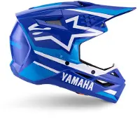Alpinestars S-M3 Yamaha Capacete Azul/Branco M
