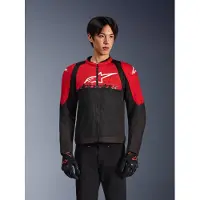 Alpinestars SMX Air Casaco de tecido Preto/Vermelho 2XL