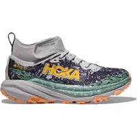 Hoka One One - Sapatilhas trail - Speedgoat 6 Mid GTX W Ash Grey/Charcoal Grey para Mulher - Tamanho 36 - Cinzento