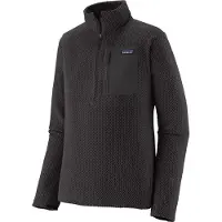 Patagonia - Polares - M's R1 Air Zip Neck Black para Homem - Tamanho L - Preto