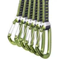 Camp - Costuras rápidas escalada - Orbit Wire Express Ks 12 Cm 6 Pack para Unissexo - Nylon - Verde