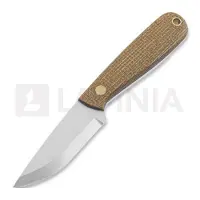 Brisa Faca de pescoço Necker 70 Scandi, mustard micarta, kydex