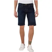 Pepe Jeans para homem. PM80000446AG Calções Gymdigo Slim azul (31), Casual, Algodão, Denim