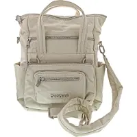 Desigual , Mochila Voyager XS multiposição, Poliamida, Branco, U