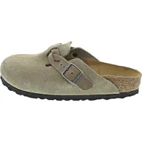Birkenstock Tamancos Boston Braided mulheres - Bege - 40