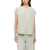 s.Oliver Blusa ecru / cinzento
