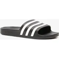 Adidas Sapato aberto 'Adilette Aqua' preto / branco
