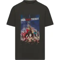 Merchcode Camiseta De Manga Curta The Big Bang Theory Poster Heavy Oversize
