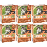 Bozita Menu Fresco Esterilizado Extra De Frango Com Comida úmida De Carne De Vaca Para Cães 370g
