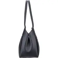 GUESS para mulher. HWBG9735030 Mala tipo balde Melody preta (OSFA), Preto, Casual, Poliuretano