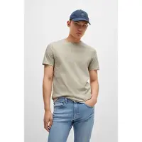 BOSS para homem. 50508584 Camiseta Tales bege (L), Casual, Algodão, Manga curta
