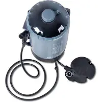 Nemo - Pequeno material trekking - Helio LX Pressure Shower Black/Apple Green para Unissexo - Preto