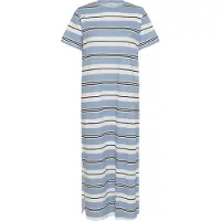 Saint tropez Vestido azul claro / branco