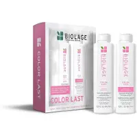 Biolage Essentials ColorLast embalagem de presente para cabelo pintado