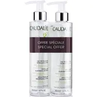 Caudalie Conjunto Duo Água Micelar de Limpeza para Todos os Tipos de Pele 2 peças 200 ml