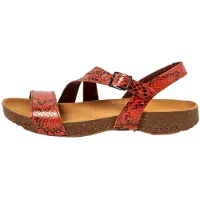 Art para mulher. 11045S188003_006 Sandálias de couro 1045S I Breathe laranja (41), Plano, Fivela, Casual