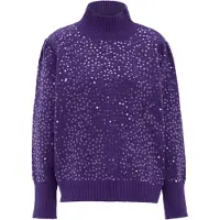 Faina Pullover roxo escuro