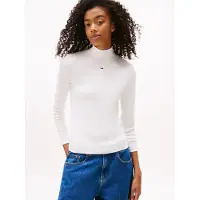 Tommy Hilfiger Camiseta De Manga Comprida E Gola Alta Dw0dw19830