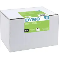 Dymo S0722420 etiquetas de envio preto sobre branco 54x101mm