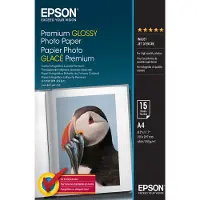 Epson S042155 Papel Fotográfico Premium Brilhante | A4 255 g 15 folhas