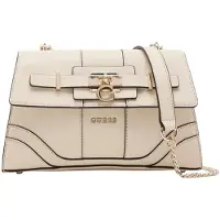 GUESS Mala de ombro 'Latona Mini Tote' bege