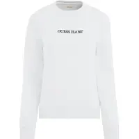 GUESS Sweatshirt preto / branco