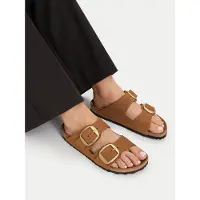Birkenstock Sapato aberto ''Arizona' castanho claro