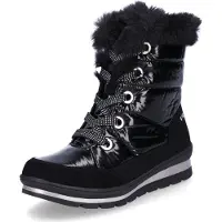 Caprice Bota com atacadores preto