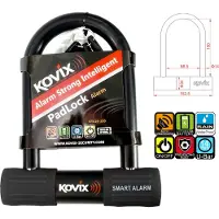 Kovix Cadeado Em U Ktl14-150 U With Alarm 14 Mm