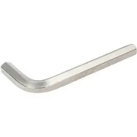 Bahco Chave Allen Metric Allen Type Nickel-plated Finish 22x222 Mm Hex Key