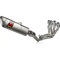 Akrapovic Sistema De Escape Completo Homologado Evolution Line Honda Cbr 1000 Rr/r Fireblade S-h10e4-aplt