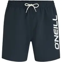 O'Neill Calções de banho 'Logo 16' azul escuro / branco