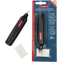 Derwent Borracha elétrica | A pilhas