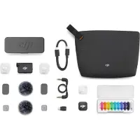 DJI Mic Mini 2 - Conjunto de Microfones Sem Fios - 2 TX + 1 RX