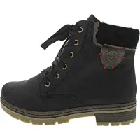 Rieker Botim com fivela caramelo / preto
