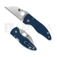 Spyderco Navalha MicroJimbo Cobalt Blue G10 CPM SPY27