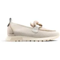 Hispanitas para mulher. HV264834 Sapatilhas Oregon em branco (38), Marrom, Plano, Nenhum, Casual