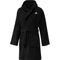 Adidas Roupão desportivo preto / branco