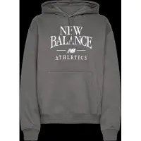New Balance Sweatshirt 'Trackside' antracite / branco