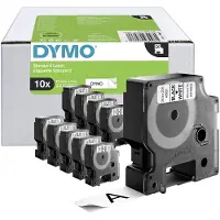 Dymo Fita Adesiva Etiqueta Padrão D1 19 X7 M 10 Unidades